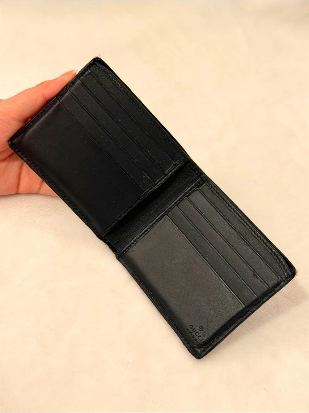 Gucci mens bifold